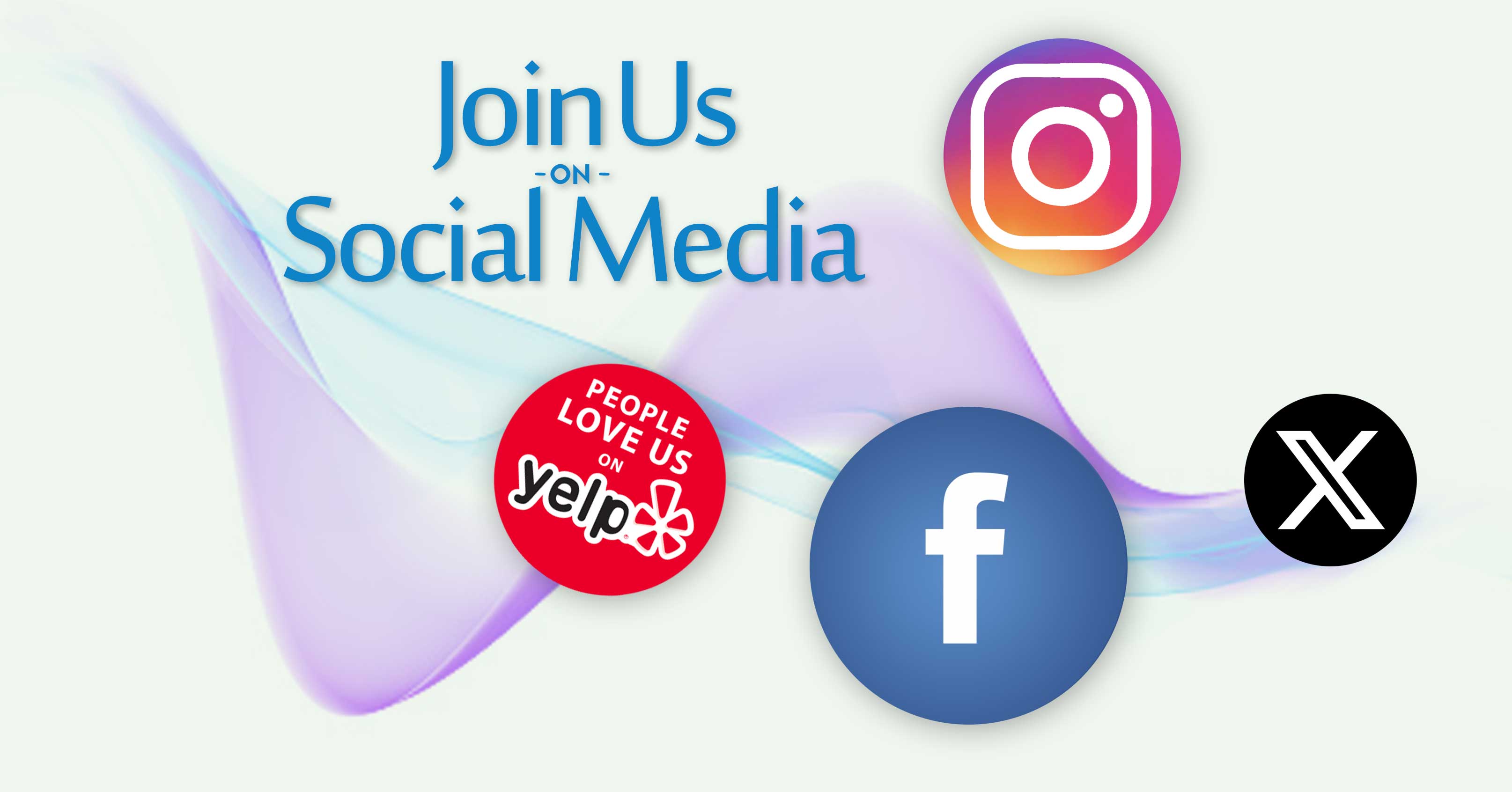 Join Us On Social Media