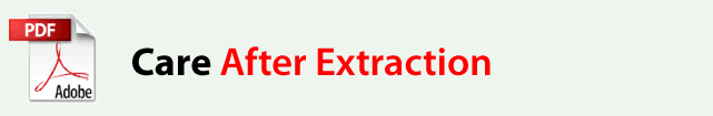 Care after Extraction